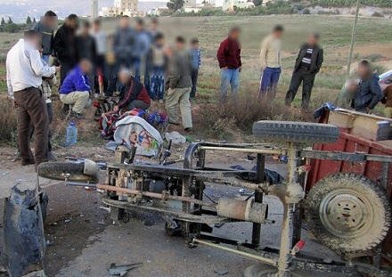 مصرع شخص و إصابة 2 آخرين في حادث انقلاب “تريبورتور” بطريق عين الدفلة ‎ !