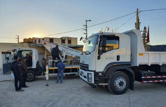 جماعة العيون سيدي ملوك تقتني شاحنتين جديدتين