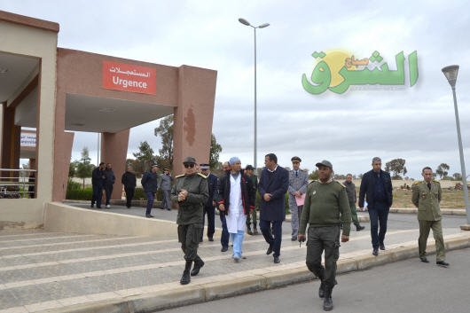 عامل إقليم تاوريرت على رأس لجنة مختلطة لتفقد مستشفى القرب بالعيون سيدي ملوك