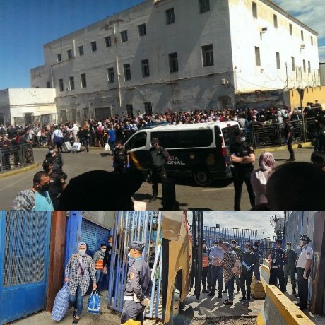 منذ أزيد من شهرين السلطات المغربية تُقرر إعادة المغاربة العالقين في مدينة مليلية المحتلة