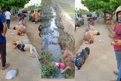 مشاهد مروعة بعد تسرب هائل للغاز السام ومصرع عدة أشخاص في الهند