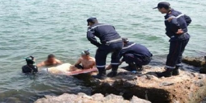 غرق شاب في مقتبل العمر بشاطئ السعيدية والوقاية تنقد اثنين من أصدقائه