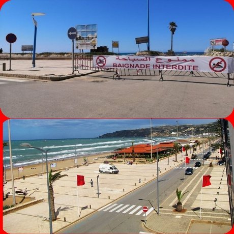 السلطات الإقليمية ببركان تغلق شاطئ السعيدية في وجه المواطنين بسبب كورونا