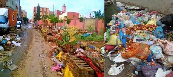 مدينة بركان تغرق في الأزبال والاستياء يعم السّاكنة