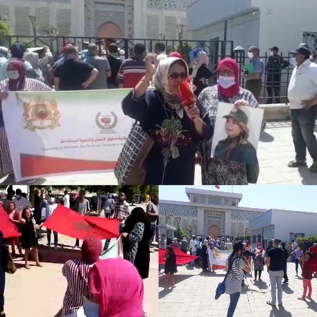 تحت شعار ” لا للظلم” فعاليات حقوقية تساند قائدة وجدة