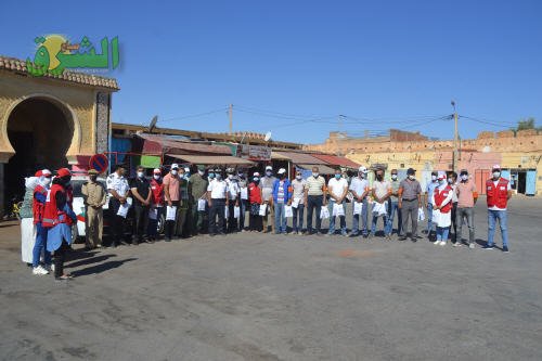 إطلاق حملة تحسيسية و تواصلية بالإجراءات الاحترازية لمواجهة فيروس كورونا