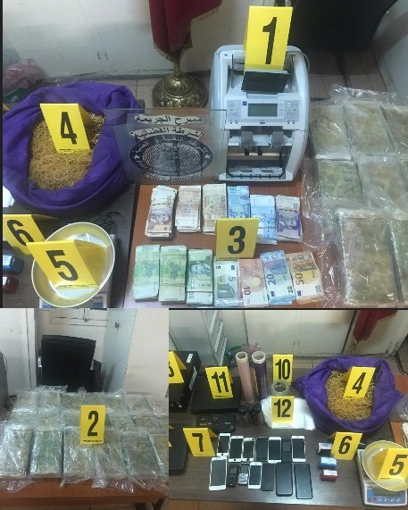 الناظور.. توقيف ثلاثة أشخاص يشتبه في ارتباطهم بشبكة إجرامية تنشط في التهريب الدولي للمخدرات