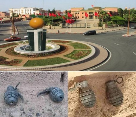 تفجير قنبلتي حي التقدم /جماعة سيدي سليمان شراعة بمركز الرماية بتافوغالت