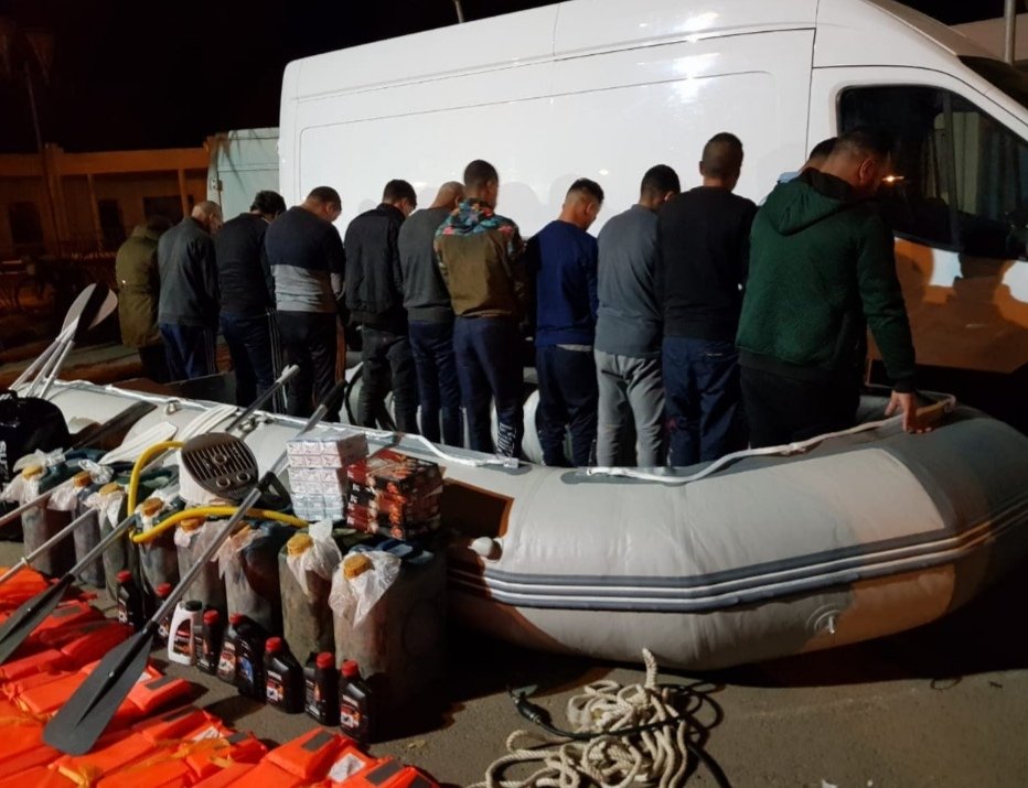 أمن السعيدية يوقف شبكة اجرامية تنشط في تنظيم الهجرة غير المشروعة والاتجار بالبشر