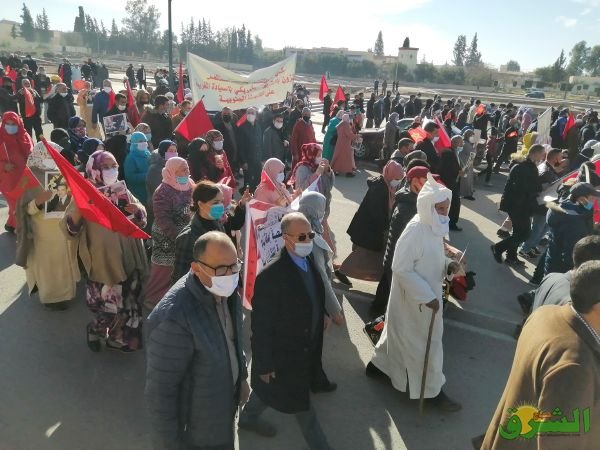  احتفالية،بعد الاعتراف الأمريكي بمغربية الصحراء 1 - www.sabahachark.com