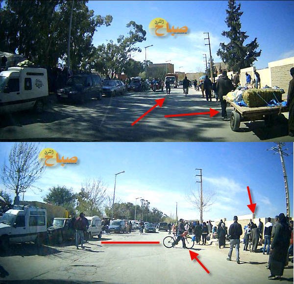  يحاصرون طريق بركان 1 - www.sabahachark.com