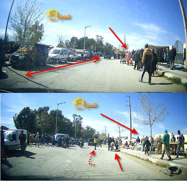  يحاصرون طريق بركان 3 - www.sabahachark.com