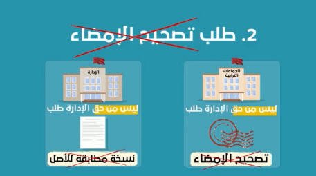  تصحيح الإمضاء - www.sabahachark.com