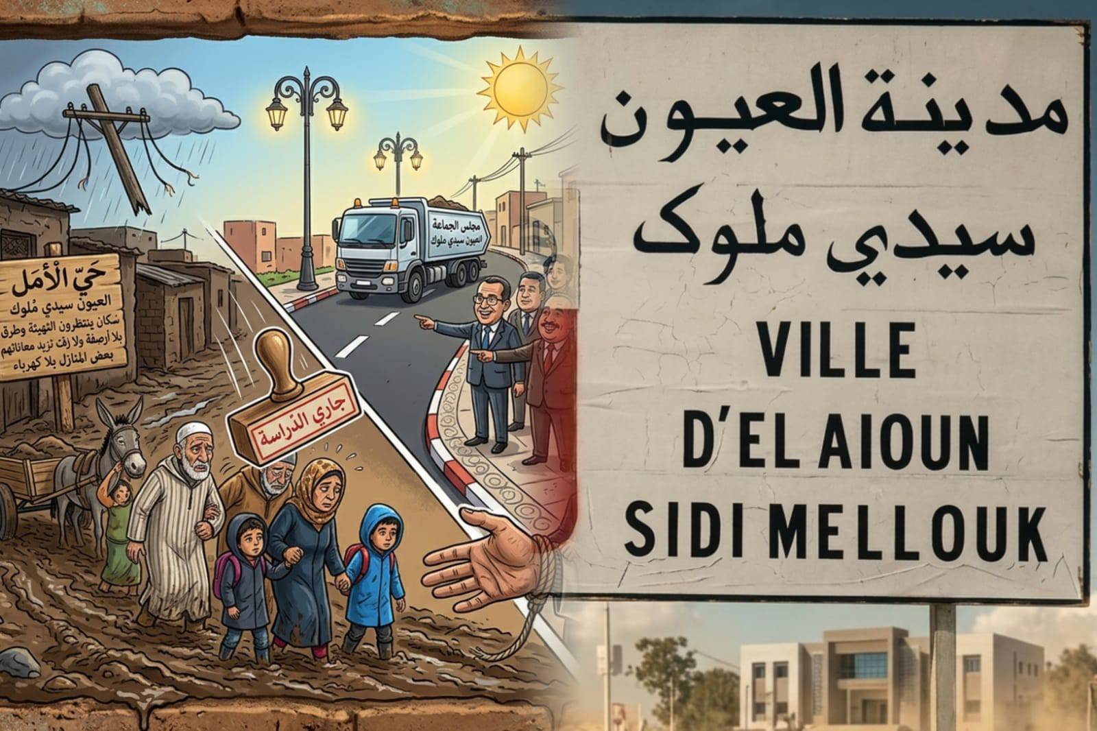 حي الأمل.. سكان ينتظرون الإنصاف و نصيبا من برامج التأهيل الحضري حي الأمل.. سكان ينتظرون الإنصاف و نصيبا من برامج التأهيل الحضري