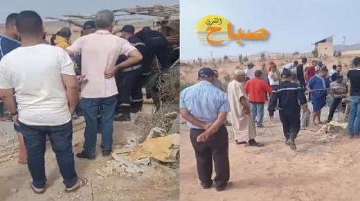 عاجل ..بئر على عمق 50 متر،، تنهي حياة شخص بمنطقة أولاد مرزوق.