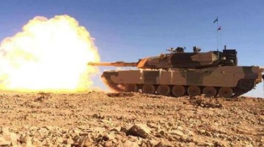 القوات المسلحة الملكية تدمر مركبة تنقل أسلحة البوليساريو