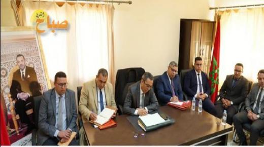 عامل إقليم تاوريرت يحط الرحال بمنطقة نفوذ دائرة و باشوية دبدو
