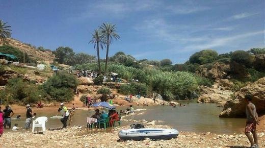 إعطاء إنطلاقة أشغال مشروع التطهير السائل بمركز تكفايت بإقليم