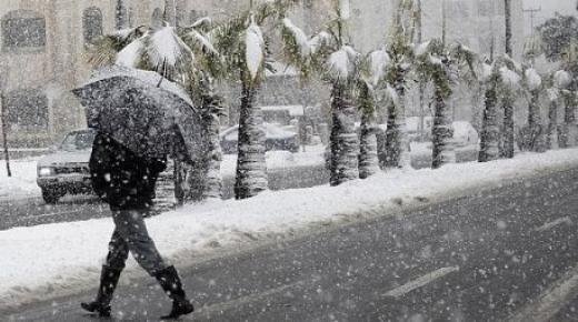 نشرة خاصة: زخات رعدية قوية وتساقطات ثلجية من الأربعاء إلى الخميس بعدد من مناطق المملكة