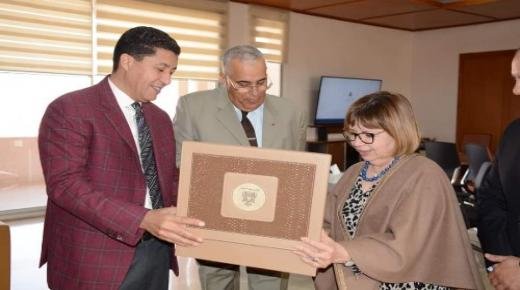 رئيس مجلس جهة الشرق يستقبل سفيرة رومانيا المعتمدة بالمغرب