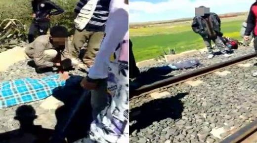 صادم : قطار يحوّل جسد طفلين إلى أشلاء في حادث مروع نواحي وجدة