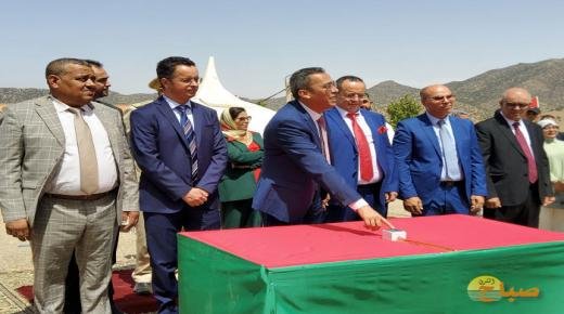 عامل إقليم تاوريرت يطلق مشاريع تنموية بجماعتي دبدو و سيدي علي بلقاسم