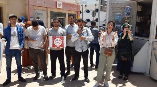 تعنت الإدارة واحتقار الأساتذة وسوء المعاملة يدفع أساتذة إعدادية سلون للاحتجاج