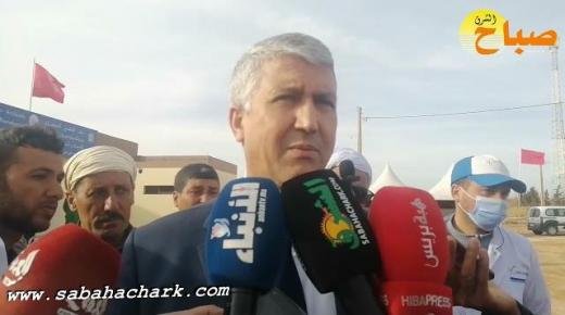 وزير الفلاحة يدشن مركز التلقيح الاصطناعي وبيوتكنولوجيات توالد الأغنام و الماعز