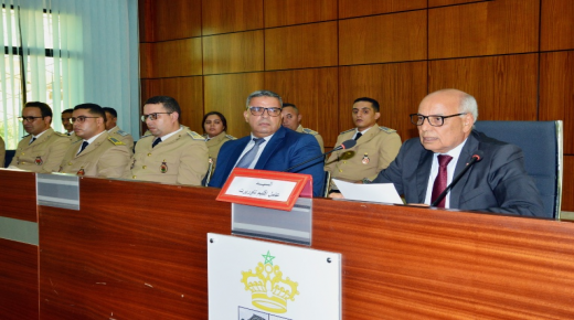 عامل إقليم تاوريرت يشرف على مراسيم تنصيب رجال السلطة الجدد