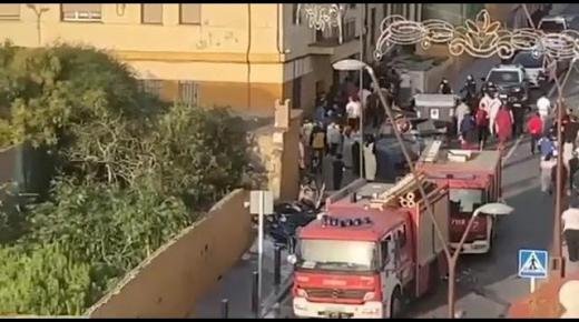 احتجاجات عنيفة في سبتة المحتلة بسبب مقتل قاصر مغربي بالرصاص