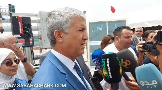 تصريح الوزبر صديقي حول مشروع فصل ماء السقي عن الماء الشروب بمدن بركان والناظور والدريوش مع تجويده وتقويته