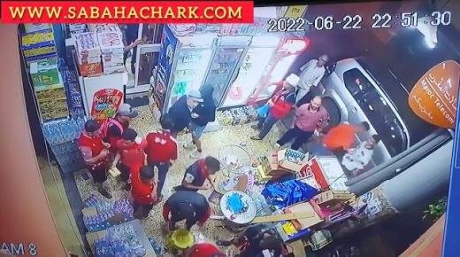المحلات التجارية ببركان تتعرض للسطو من طرف الجماهير المحسوبة على فريق الوداد الرياضي