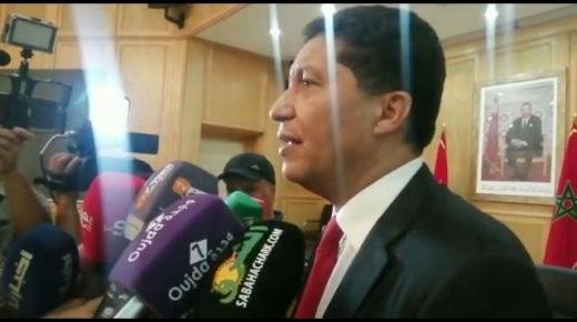 بعوي..وقعنا اتفاقيتي شراكة لإنجاز بنيات الاستقبال الصناعي،و تأهيل و عصرنة الأسواق الأسبوعية