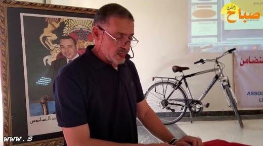 كلمة ترحيبية بالحضور في الحفل الختامي لجمعية النخلة للتضامن