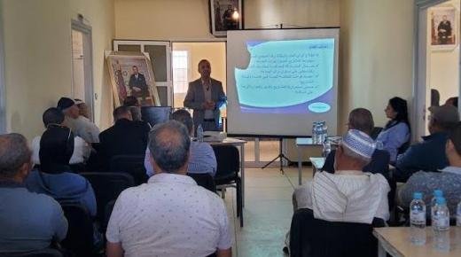 لقاء تواصلي بجماعة مشرع حمادي لتقييم برنامج عمل الجماعة