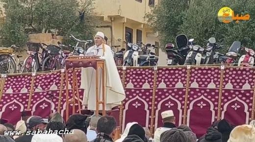 هكذا احتفلت الساكنة بعيد الفطر في مصلى حي النهضة بالعيون سيدي ملوك