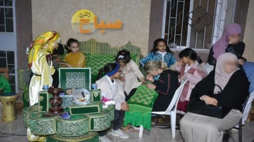 العيون سيدي ملوك.. عرائس من ذوات الهمم،يتزين احتفالا بصيامهن