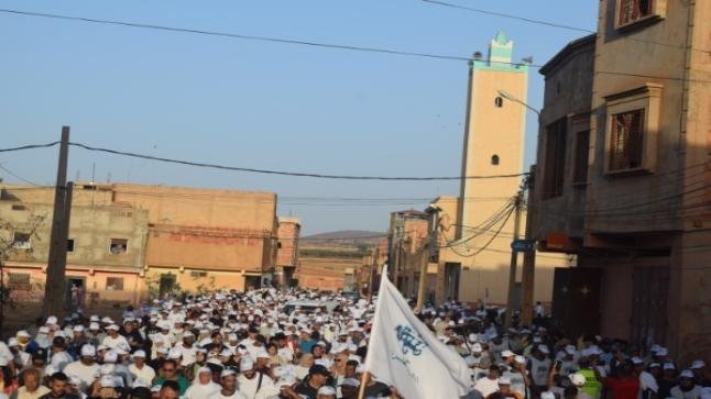 بالصوت والصورة… محمد إبراهيمي يقود الحملة الانتخابية لـحزب «الأصالة والمعاصرة» بمدينة بركان في جولة ميدانية بدوار جابر