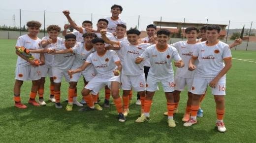 صغار نهضة بركان يعبرون إلى المربع الذهبي للبطولة الوطنية بعد تفوقهم ذهابا وإيابا على الكوكب المراكشي