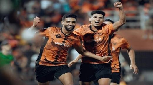 ديربي الشرق يتسم للنهضة البركانية على حساب المولودية الوجدية بهدفين لصفر