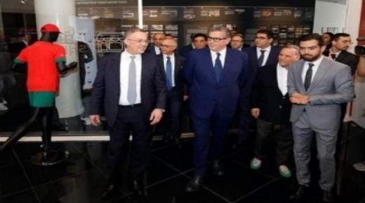 بالصور… فوزي لقجع رئيس الجامعة الملكية المغربية يفتتح متحف كرة القدم الوطنية
