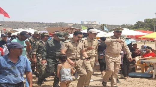 السلطات المحلية تقوم بحملة واسعة لتحرير الملك البحري العمومي بالسعيدية