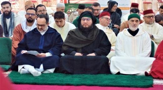 زاوية مداغ تحتضن مجلساً روحانياً مهيباً بحضور الشيخ سيدي معاذ، شيخ الطريقة القادرية البودشيشية