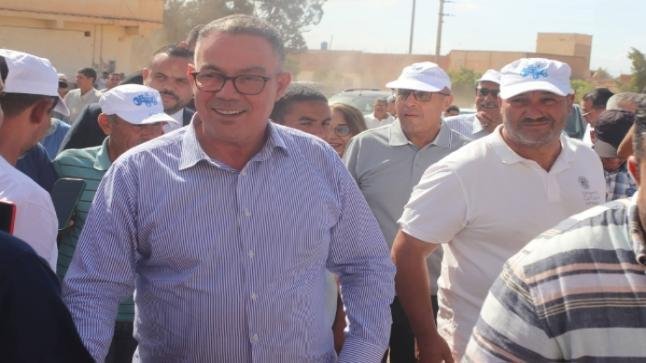 فوزي لقجع من تافوغالت: الانتخابات محطة حاسمة.. والتصويت بداية للمحاسبة لا نهايتها