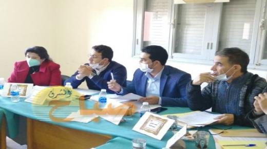 مستشارو جماعة عين الحجر،يصادقون على مشروع الميزانية و اتفاقيات الشراكة