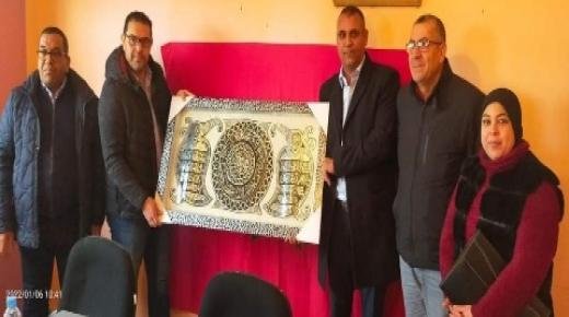 رئيس المجلس الإقليمي لبركان يقوم بزيارة عمل لجماعة عين الركادة