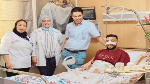 لاعب الإتحاد الإسلامي الوجدي ياسين بورصاص يجري عملية جراحية ناجحة بمصحة الشفاء بوجدة