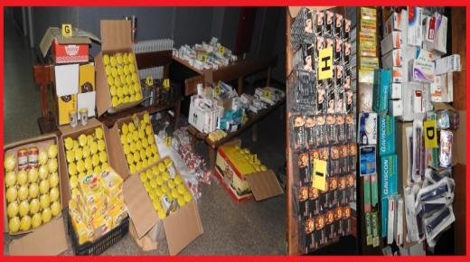 وجدة : توقيف شخصين متورطان في ترويج أدوية مهربة ومنتوجات غذائية منتهية الصلاحية