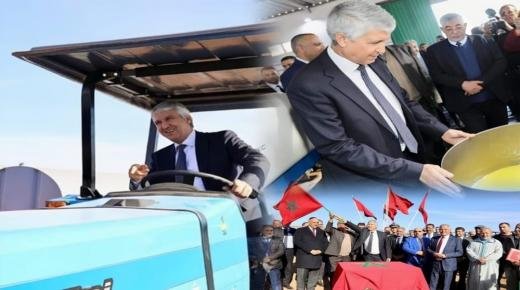 جهة الشرق..صديقي يقوم بزيارة و تدشين مشاريع للتنمية الفلاحية والقروية