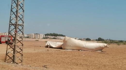 هبوط طائرة رش مبيدات بشكل اضطراري بالسعيدية بعد توقف محركها جوا